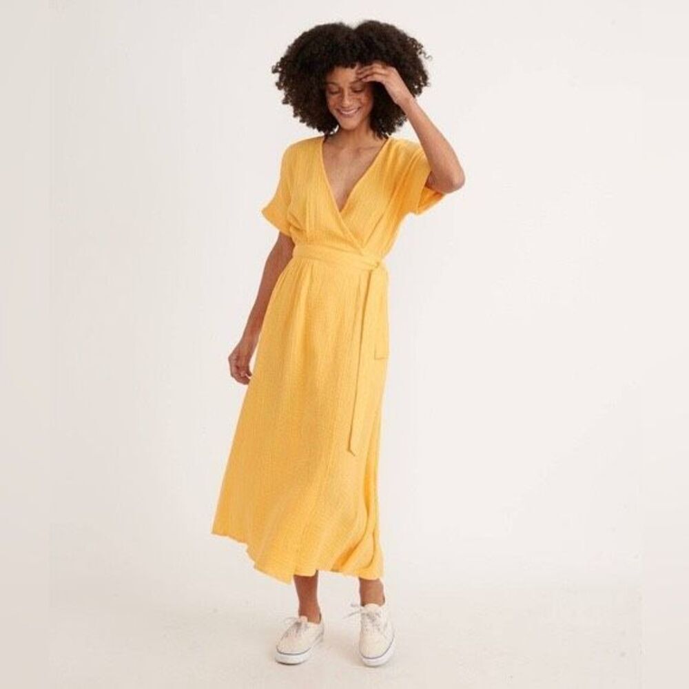 Marine Layer Valencia Wrap Dress